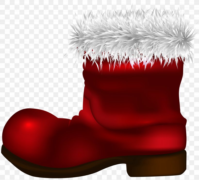 Santa Claus Boot Christmas Clip Art, PNG, 8000x7237px, Santa Claus, Boot, Christmas, Christmas Decoration, Christmas Stockings Download Free