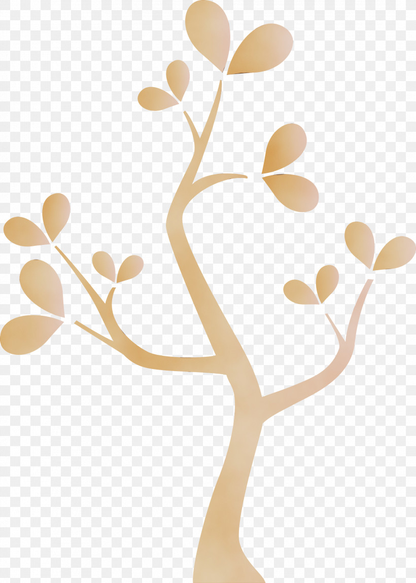 Branch Leaf Tree Beige Twig, PNG, 2139x3000px, Cartoon Tree, Abstract Tree, Beige, Branch, Leaf Download Free