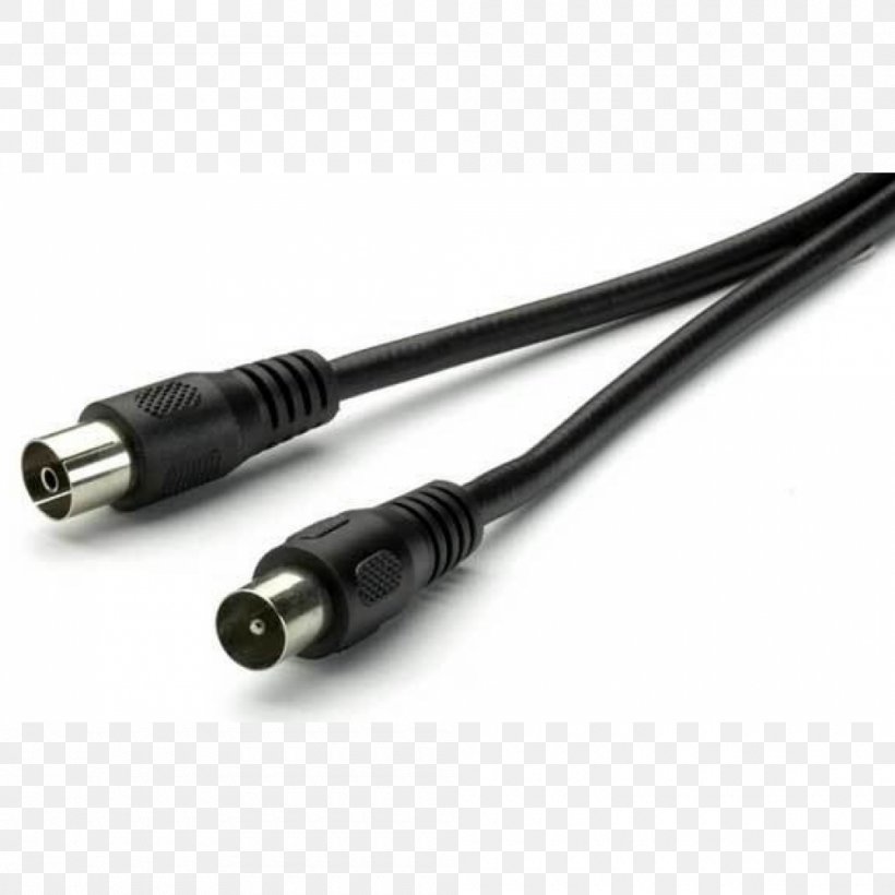 Coaxial Cable Electrical Cable Television Set HDMI TOSLINK, PNG, 1000x1000px, Coaxial Cable, Adapter, Analog Signal, Android, Cable Download Free