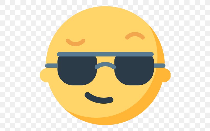 Emoji Sunglasses Smiley Smirk, PNG, 512x512px, Emoji, Emojipedia, Emoticon, Eyewear, Face Download Free