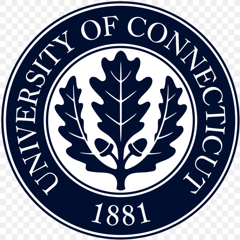 University Of Connecticut Health Center University Of Denver Student, PNG, 1024x1024px, University Of Connecticut, Academic Degree, Badge, Brand, Campus Download Free