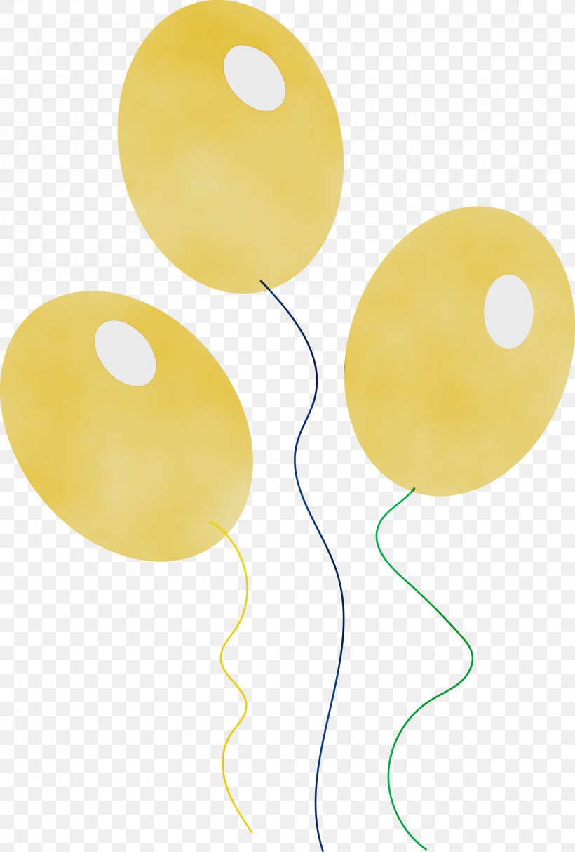 Balloon Yellow Font Meter, PNG, 2028x3000px, Watercolor, Balloon, Meter, Paint, Wet Ink Download Free