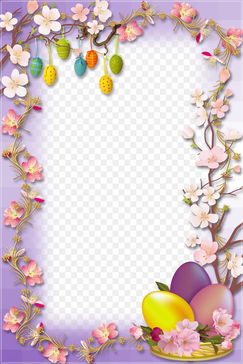 Easter Bunny Easter Egg Egg Hunt, PNG, 3000x4500px, Easter Bunny, Basket, Blossom, Branch, Easter Download Free