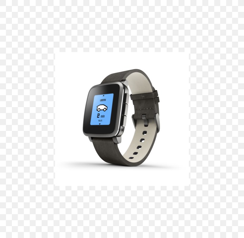 Pebble Time Steel Pebble STEEL Smartwatch, PNG, 800x800px, Pebble, Android, Apple Watch, Electronic Device, Electronics Download Free
