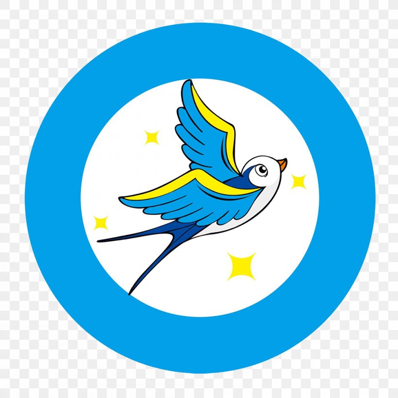 Swallow Logo Clip Art, PNG, 1000x1000px, Swallow, Area, Beak, Bird, Blue Download Free