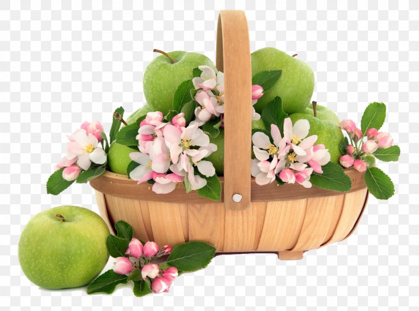 Apple Granny Smith Stock Photography Fruit Gala, PNG, 1024x761px, Apple, Advertising, Artificial Flower, Basket, Cut Flowers Download Free