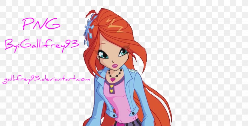 Bloom Winx Club, PNG, 1024x523px, Watercolor, Cartoon, Flower, Frame, Heart Download Free