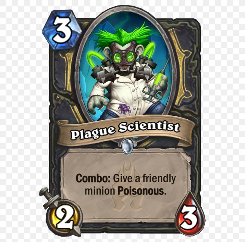 Knights Of The Frozen Throne Plague Scientist Druid Of The Swarm Tuskarr Fisherman Razorpetal Lasher, PNG, 567x811px, Knights Of The Frozen Throne, Games, Hearthstone, Mad Scientist, Pompous Thespian Download Free