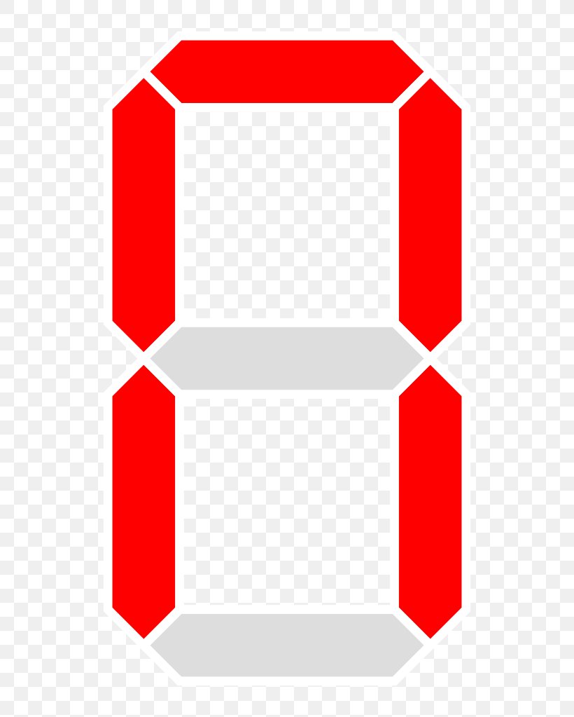 Seven-segment Display Display Device Multiplexed Display Fourteen-segment Display Liquid-crystal Display, PNG, 614x1023px, Sevensegment Display, Area, Bit, Computer Monitors, Counter Download Free