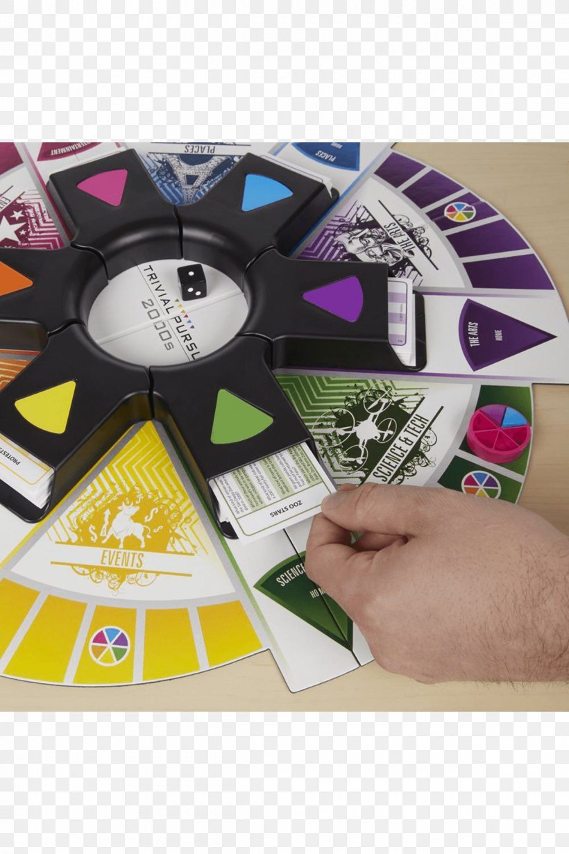 Hasbro Trivial Pursuit 2000s Board Game Hasbro Trivial Pursuit 2000s, PNG, 1200x1800px, Trivial Pursuit, Board Game, Brand, Dice, Game Download Free