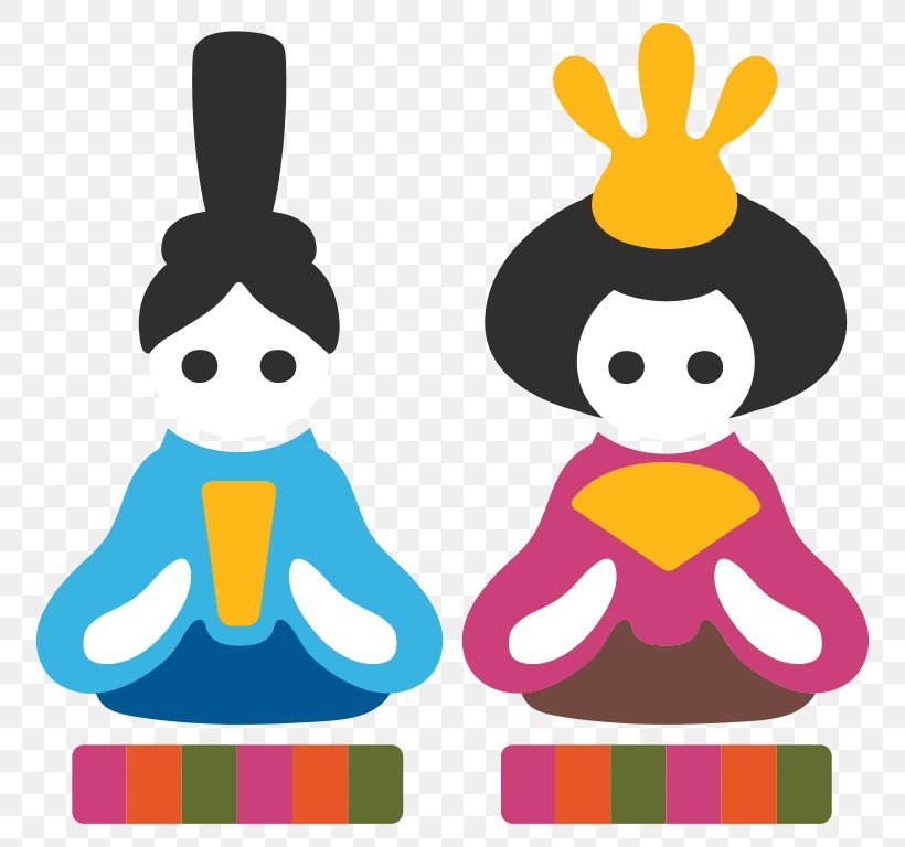 Japanese Dolls Emoji Hinamatsuri, PNG, 768x768px, Japan, Android Marshmallow, Android Nougat, Android Oreo, Art Download Free