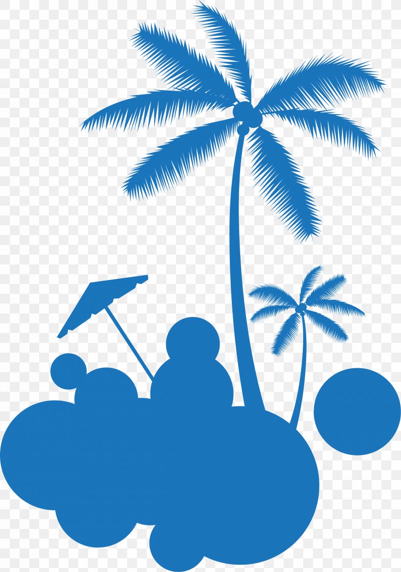 Coconut Tree Euclidean Vector, PNG, 2501x3563px, Coconut, Arecaceae, Arecales, Blue, Branch Download Free