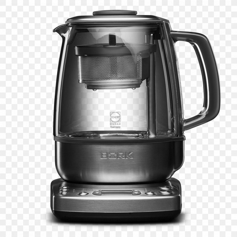 Electric Kettle Tea BORK Home Appliance, PNG, 2000x2000px, Kettle, Air Purifiers, Blender, Bork, Coffeemaker Download Free
