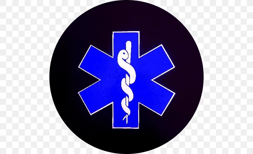 Emergency Medical Services Paramedic Star Of Life Firefighter Emergency Medical Technician, PNG, 500x500px, Emergency Medical Services, Air Medical Services, Ambulance, Brand, Certified First Responder Download Free