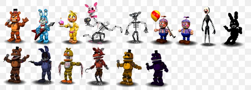 Five Nights At Freddy's 2 Animatronics Artist Action & Toy Figures, PNG, 1800x650px, Watercolor, Cartoon, Flower, Frame, Heart Download Free