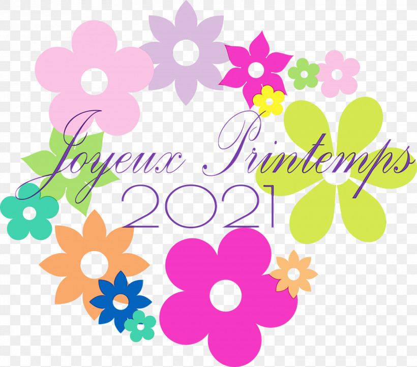 Floral Design, PNG, 3000x2644px, 2021 Spring Frame, Happy Spring, Area, Floral Design, Line Download Free
