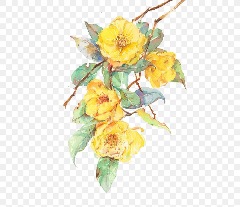Flower Yellow Computer File, PNG, 500x707px, Flower, Cut Flowers, Floral Design, Floristry, Flower Arranging Download Free
