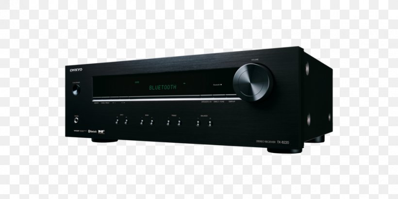 Onkyo TX-8220 AV Receiver Amplifier Radio Receiver, PNG, 976x488px, Av Receiver, Amplifier, Audio, Audio Equipment, Audio Receiver Download Free