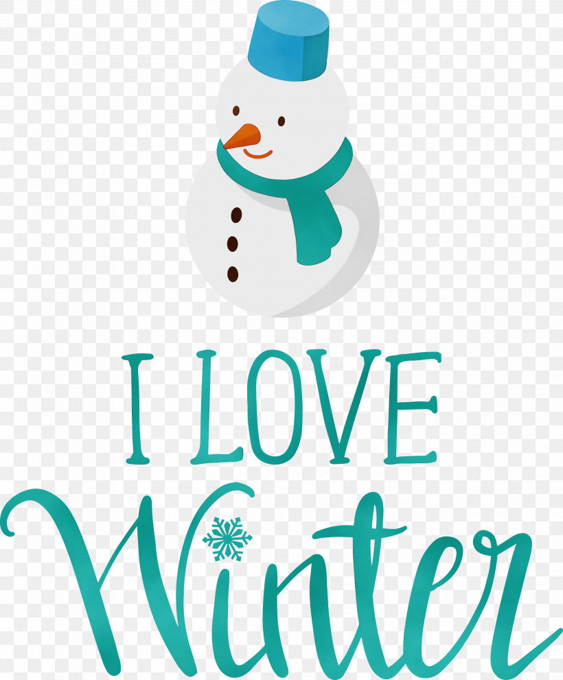 Snowman, PNG, 2480x3000px, I Love Winter, Character, Geometry, Line, Logo Download Free