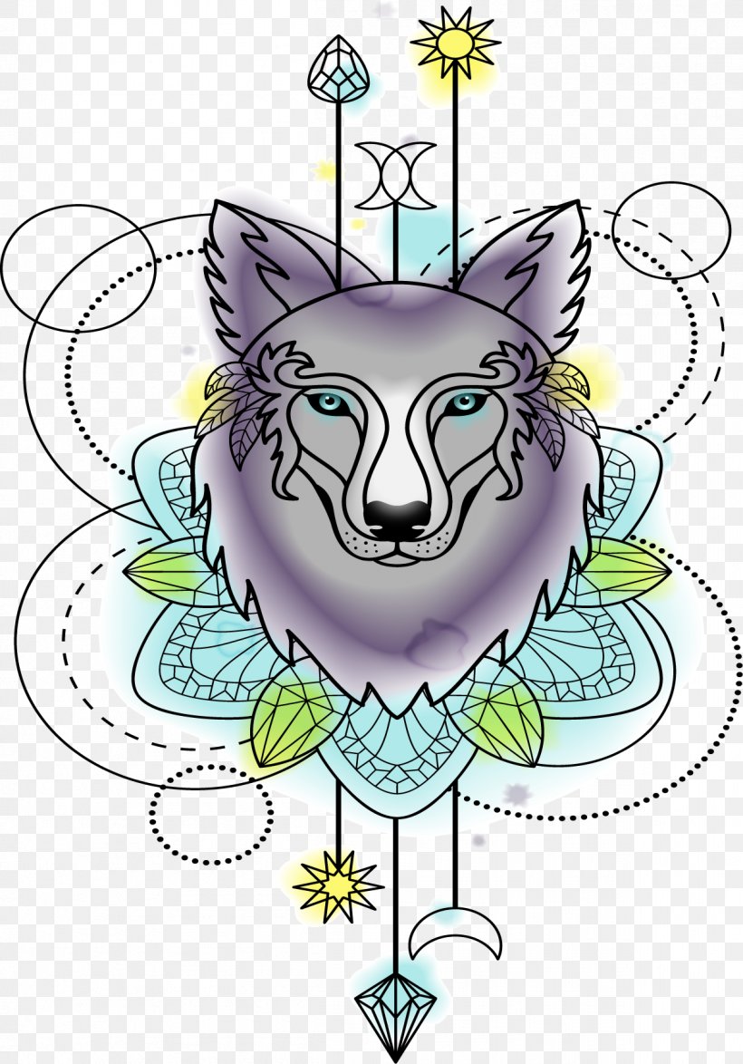 Gray Wolf Watercolor Painting Illustration, PNG, 1206x1727px, Watercolor, Cartoon, Flower, Frame, Heart Download Free