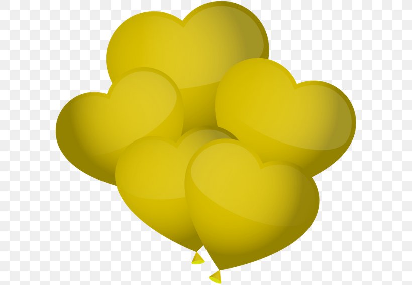Heart, PNG, 600x568px, Heart, Yellow Download Free
