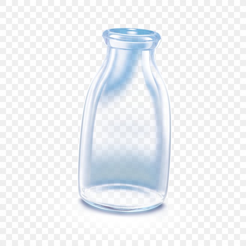 Milk Glass Water Bottles Transparency And Translucency, PNG, 1000x1000px, Milk, Baby Bottles, Barware, Bottle, Cows Milk Download Free