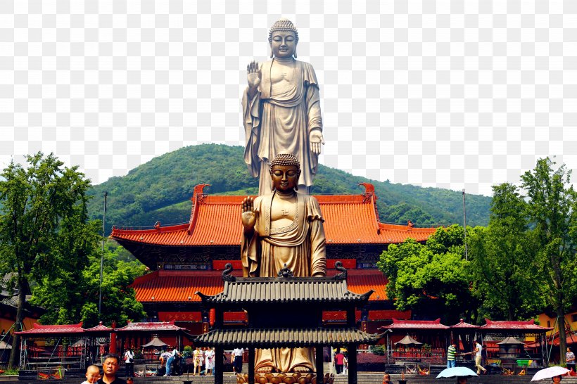 Grand Buddha At Ling Shan Lake Tai Yuantouzhu Spring Temple Buddha Ushiku Daibutsu, PNG, 5760x3840px, Grand Buddha At Ling Shan, Aaaaa Tourist Attractions Of China, Buddhahood, Building, Daibutsu Download Free