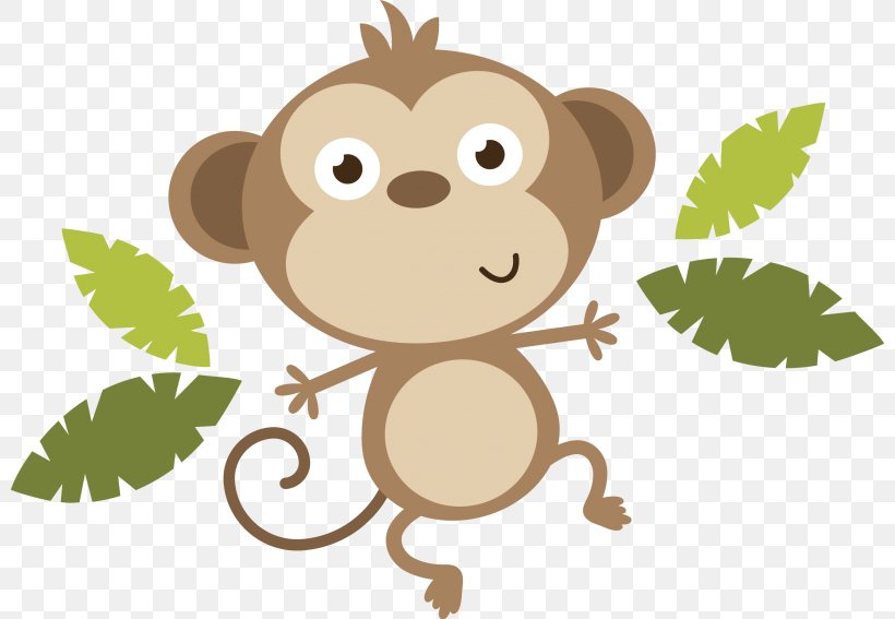 Monkey Clip Art, PNG, 800x567px, Baby Monkeys, Carnivoran, Cartoon, Clip Art, Illustration Download Free