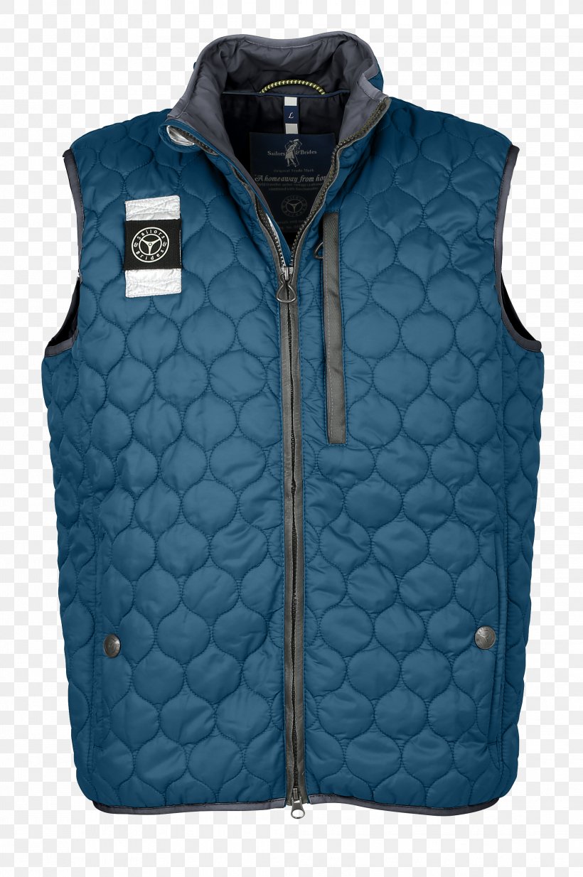 Gilets Jacket Sleeve, PNG, 2064x3108px, Gilets, Blue, Jacket, Outerwear, Sleeve Download Free
