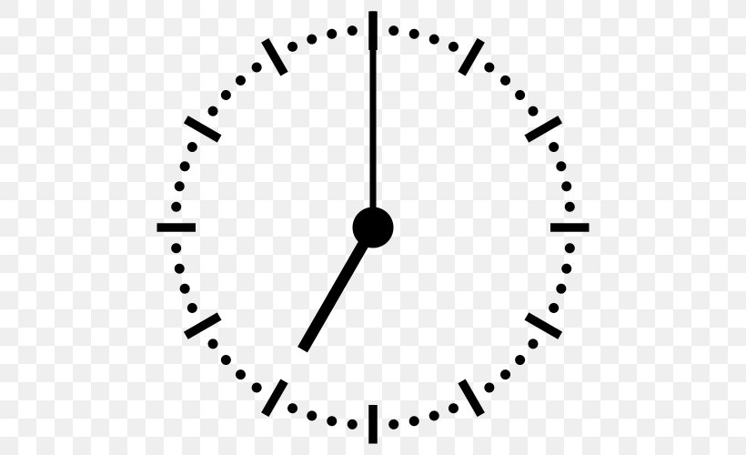 Alarm Clocks Digital Clock Clock Face Floor & Grandfather Clocks, PNG, 500x500px, Clock, Alarm Clocks, Analog Watch, Area, Black And White Download Free