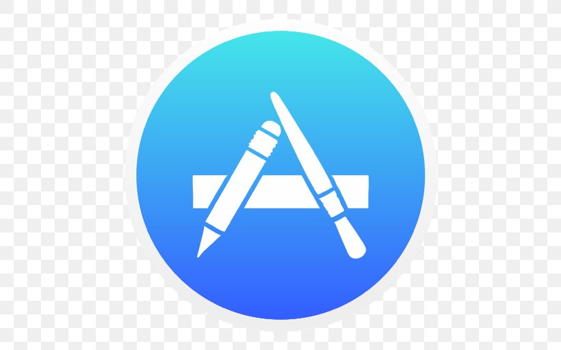 App Store Apple MacOS, PNG, 512x512px, App Store, Amazon Appstore, Apple, Apple Id, Blue Download Free