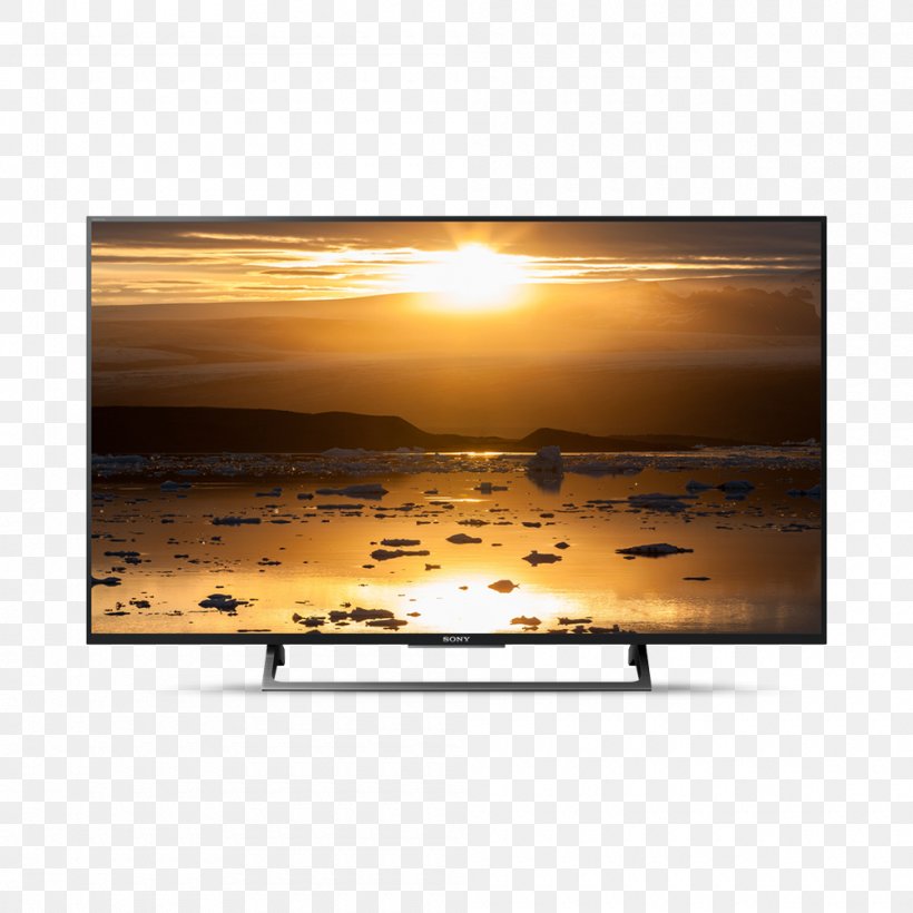 Bravia Sony Smart TV High-definition Television 4K Resolution, PNG, 1000x1000px, 4k Resolution, Bravia, Computer Monitor, Dawn, Display Device Download Free