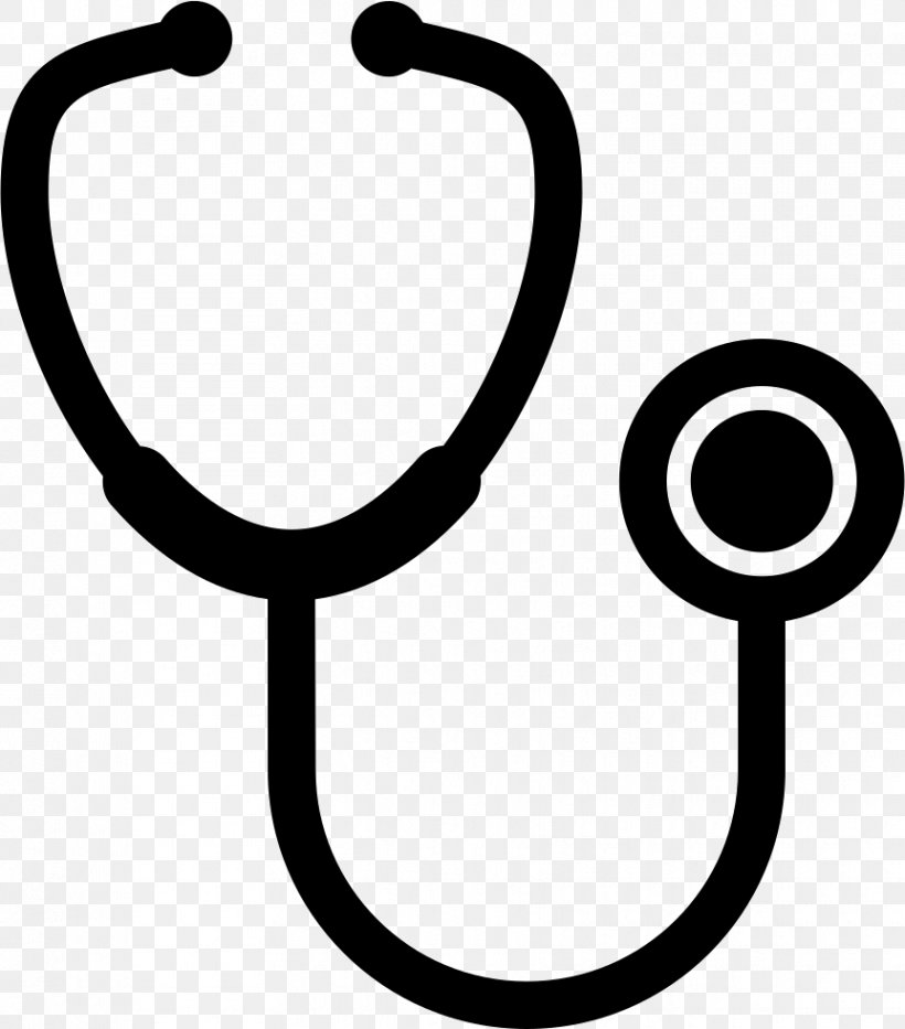 Clip Art Stethoscope Medicine, PNG, 862x981px, Stethoscope, Area, Black And White, Coloring Book, Drawing Download Free