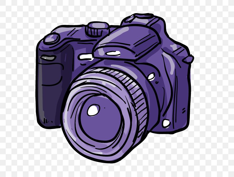 Canon EOS Digital SLR Camera Cartoon, PNG, 750x620px, Canon Eos, Camera, Camera Lens, Cameras Optics, Cartoon Download Free