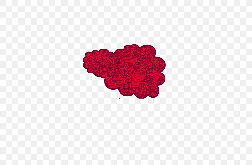 Cloud, PNG, 567x537px, Cloud, Designer, Heart, Petal, Red Download Free