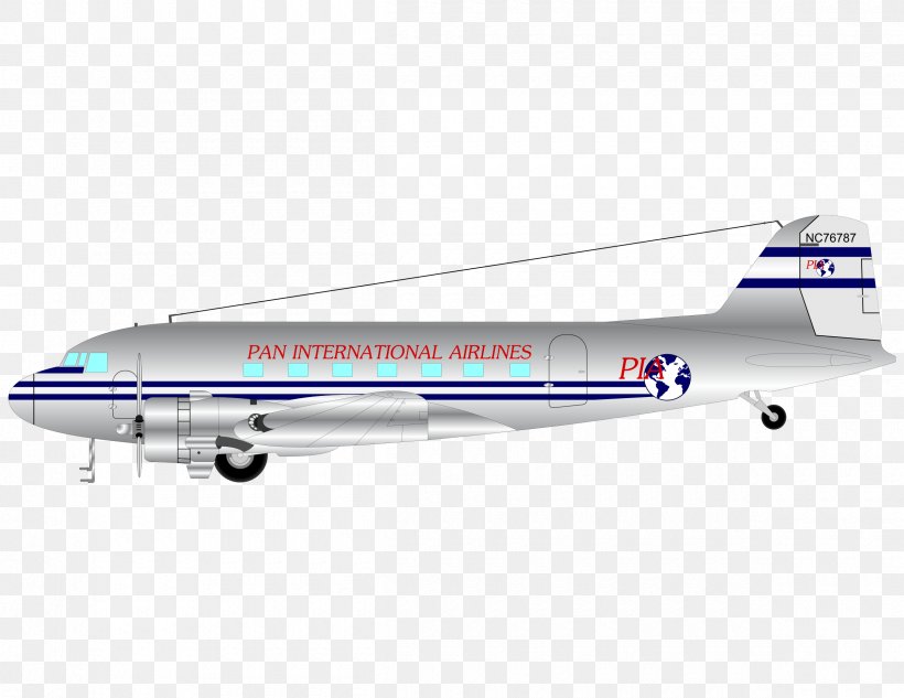 Douglas DC-3 Airplane Boeing 767 Clip Art, PNG, 2400x1855px, Douglas Dc3, Aerospace Engineering, Aerospace Manufacturer, Air Travel, Airbus Download Free