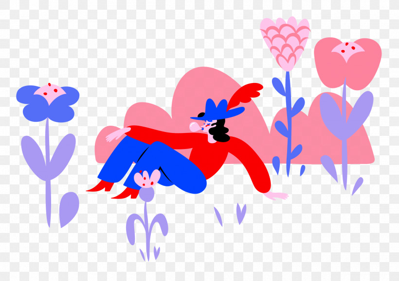 Alone Time Park Flower, PNG, 2500x1768px, Alone Time, Cartoon, Character, Flower, Heart Download Free