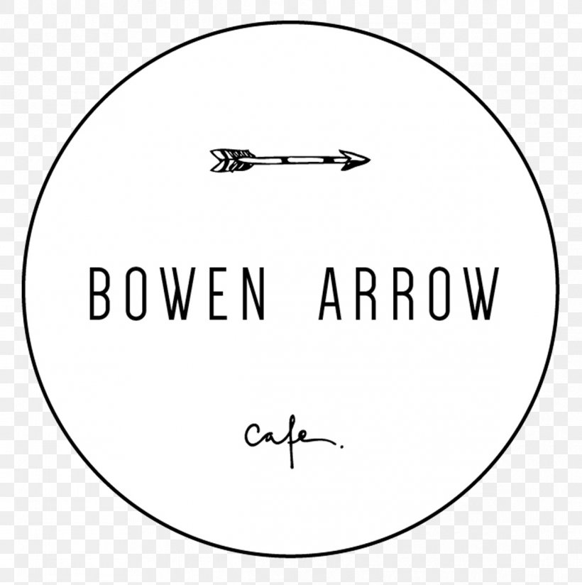 Bowen Arrow Cafe Coffee Brand, PNG, 1193x1200px, Bowen Arrow Cafe, Area, Black, Black And White, Brand Download Free