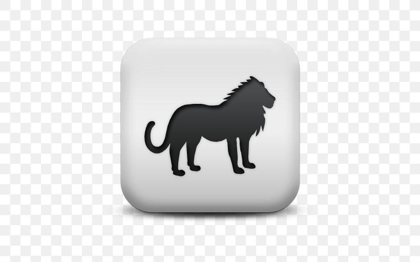 Lionhead Rabbit Symbol, PNG, 512x512px, Lion, Big Cats, Black And White, Blog, Carnivoran Download Free
