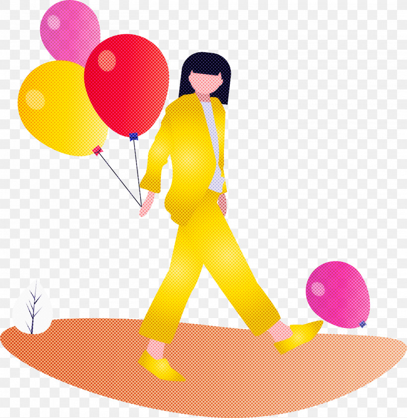 Party Partying Happy Feeling, PNG, 2921x2999px, Party, Balloon, Cartoon, Happy Feeling, Partying Download Free