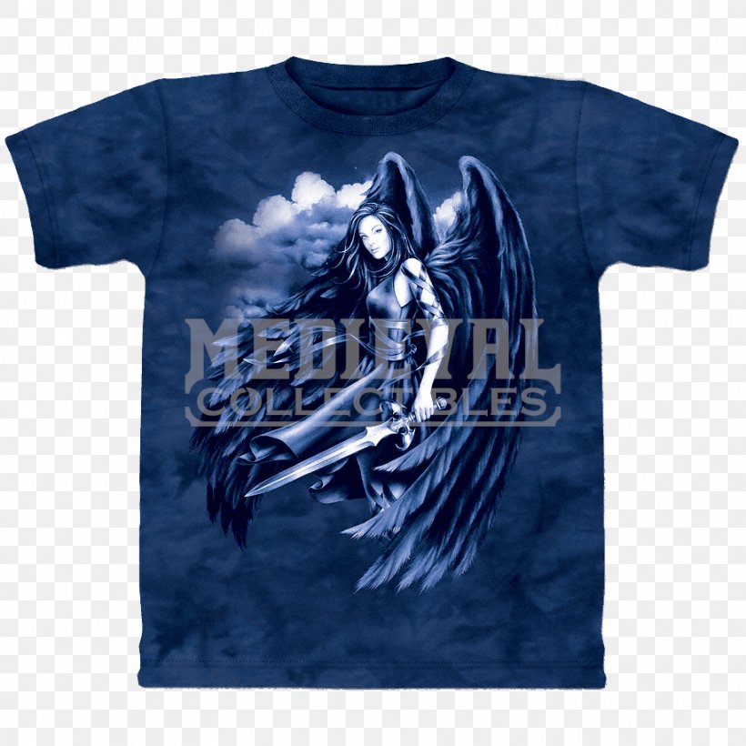 T-shirt Gray Wolf Hoodie Clothing Dress, PNG, 915x915px, Tshirt, Angel, Blue, Brand, Clothing Download Free