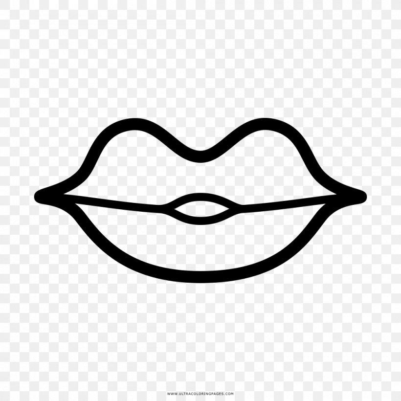 Drawing Lip Smile Mouth, PNG, 1000x1000px, Drawing, Black And White, Color, Coloring Book, Eyewear Download Free
