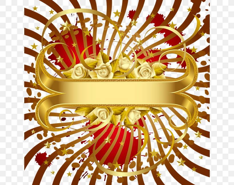 Gold Banner, PNG, 650x650px, Gold, Banner, Chemical Element, Cuisine, Flag Download Free