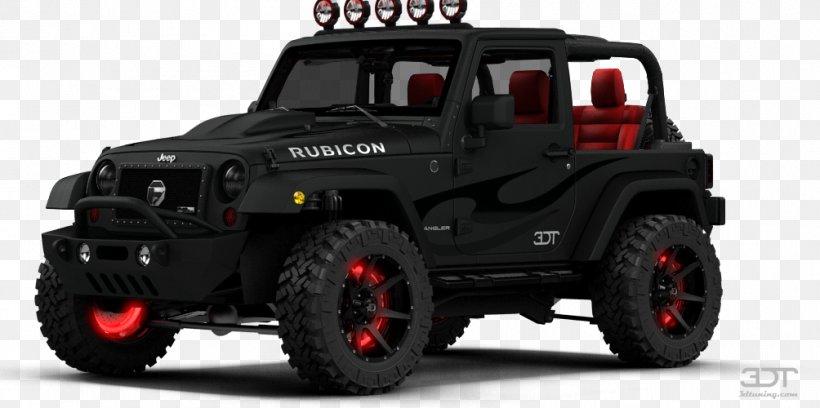 Jeep Wrangler Rubicon Car Tire Convertible, PNG, 1004x500px, Jeep, Auto Part, Automotive Design, Automotive Exterior, Automotive Tire Download Free