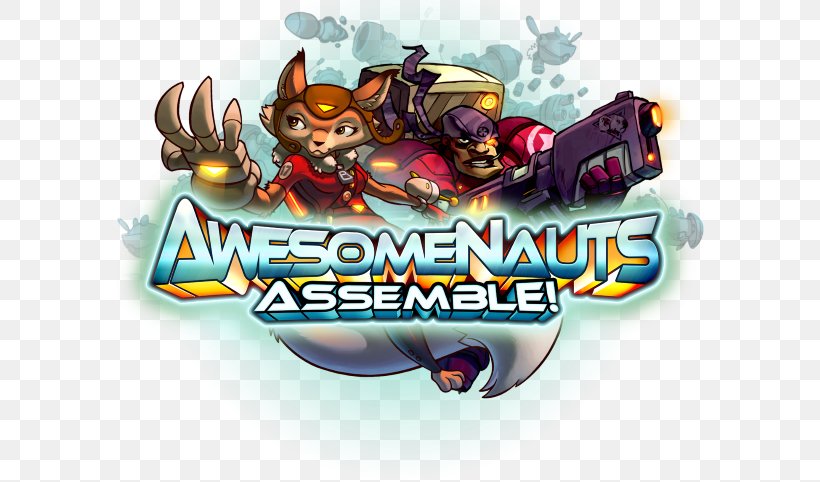 PlayStation 4 Awesomenauts Video Games, PNG, 589x482px, Playstation, Awesomenauts, Brand, Cartoon, Character Download Free