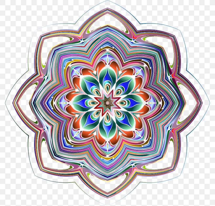 Kaleidoscope Symmetry Line Pattern, PNG, 784x784px, Kaleidoscope, Flower, Symmetry Download Free
