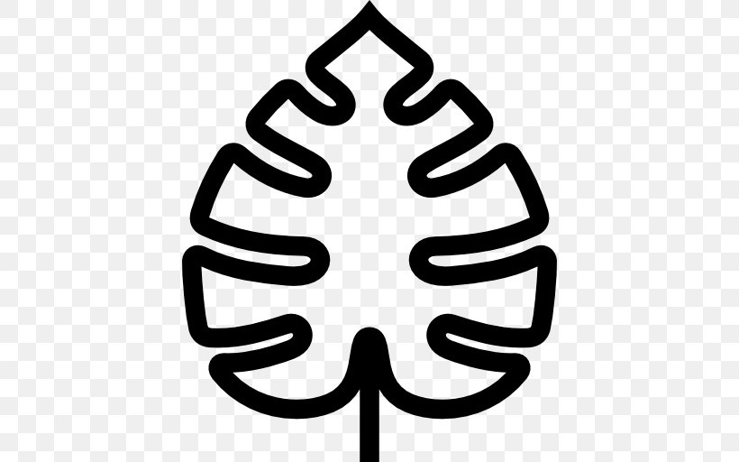 Leaf Tree Philodendron, PNG, 512x512px, Leaf, Black And White, Philodendron, Plant, Symbol Download Free