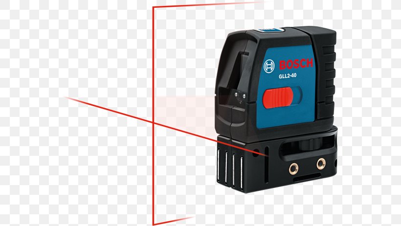 Bosch Tools GLL2 Self-Leveling Cross-Line Laser Replaces GLL2-10 4-Pack Robert Bosch GmbH Bosch GLL 2-15 Cross Line Laser Bosch GLL2-40-RT Self-Leveling Cross-Line Laser, PNG, 562x464px, Line Laser, Electronics Accessory, Hardware, Laser Levels, Laser Line Level Download Free