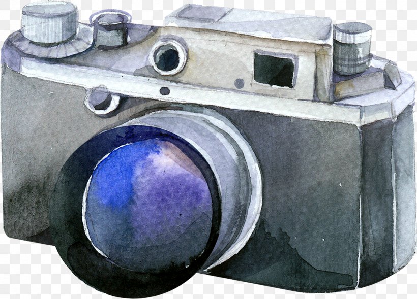 Camera Photography Photographer Watercolor Painting, PNG, 1270x913px, Camera, Hardware, Highdefinition Television, Photographer, Photography Download Free