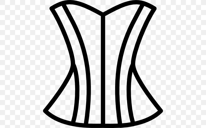 Clothing Clip Art, PNG, 512x512px, Clothing, Artwork, Black And White, Corset, Line Art Download Free